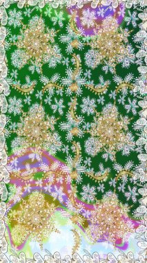 Kusursuz klasik raster nötr ve altın desenli. Geleneksel oryantasyon süsü. Klasik vintage arkaplan.