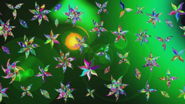 Tekstil, duvar kâğıdı, kapaklar, yüzey, baskı, hediye paketi, hatıra defteri, dekupaj. Küçük yabani çiçeklerdeki halk modelini çiz. Taşralı şıklığı. Liberty style millefleurs.