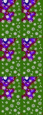 Sabıka fotoğraflarında, bebek kıyafetlerinde, duvar kâğıtlarında, paket kutularında falan kullanılabilir. Zarif, parlak ve eskiz yeşil ve nötr çiçek desenli tasarım. Raster..