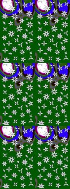 Çiçekli bahar çiçekleri. Küçük renkli çiçekler. Küçük çiçekte güzel bir desen. Moda baskıları için zarif bir şablon. Motley illüstrasyonu.