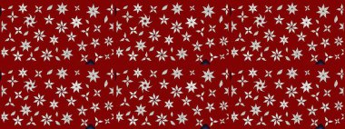 Çiçekler kırmızı ve nötr renklerde suluboya tarzında. Kırmızı ve nötr renklerde çiçeklerle çizilmiş çiçek deseni.