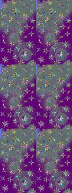 Klasik çiçek desenli. Paketleme, tekstil, duvar kâğıdı için çiçek eskizi. Yumuşak fayans. Raster 'ın taze dokusu. Yumuşak pamuk tasarımı.