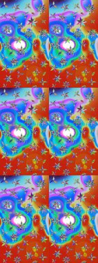 Suluboya çizim kalıbı. Dekorasyon ve tasarım için güzel bir desen. Moda baskısı. Çiçeğin suluboya çizimlerinin mükemmel deseni. Eski.