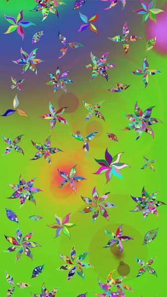 Raster Hip kumaş deseni. Eskiz Vintage Çiçek Deseni.