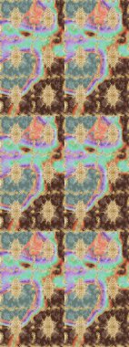 Raster oryantal süs. Altın şablonu çiz. Tarafsız renklerde altın elementlerle çizim deseni.