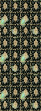 Çiçek desenli çizim. Duvar kâğıdı barok, İspanyol kumaşı. Siyah renkler üzerine grafiksel modern çizim deseni. Çizim raster arkaplanı.