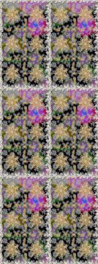 Kusursuz klasik raster altın desenli. Klasik klasik klasik arka plan. Geleneksel oryantasyon süsü. Gri renklerde, altın elementlerle kusursuz desen.