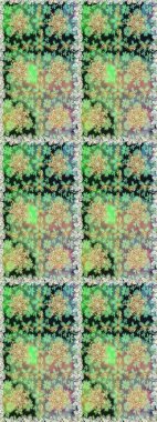 Noel, kar tanesi, yeni yıl 2019. Yeşil renklerde ve altın elementlerle kusursuz klasik desen.