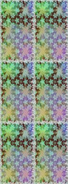 Altın antika ortaçağ dekoratifi, yapraklar ve tarafsız renklerde altın desenli süslemeleri olan dikişsiz bir şablon. Kusursuz kraliyet lüksü, altın barok kumaş rengi..