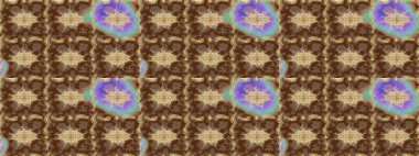 Barok tarzında eskiz oryantal süsü. Kahverengi renklerde altın elementler. Geleneksel klasik Raster altın çizim kalıbı.