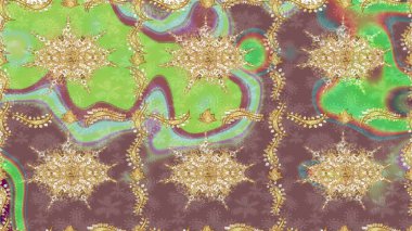 Tarafsız renkler ve altın elementler üzerine altın eskiz deseni. Tarafsız renklerde altın elementli eskiz deseni. Noel, kar tanesi, yeni yıl.