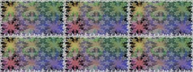 Gri renklerde, altın elementli, pürüzsüz bir desen. Şam tasarım için kusursuz desen.