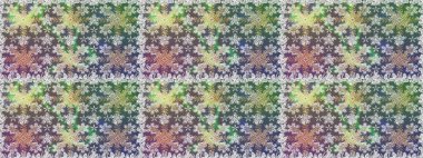 Altın karalama fantezi yapraklarından ve gri renkli çiçeklerden Raster soyut çiçek çelengi. El yapımı dekoratif çerçeve, albüm kapağı, tebrik kartı, klasik Art deco tarzı.