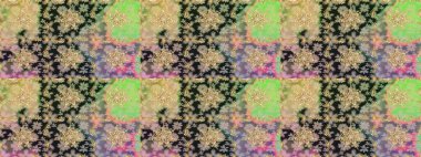 Tarafsız renklerde altın elementler. Kusursuz raster arka plan. Duvar kâğıdı barok, İspanyol kumaşı. Şık bir grafik desen. Çiçek deseni.