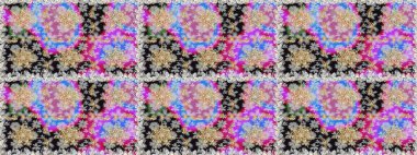 Damask pürüzsüz yineleme kalıbı. Antika altın tekrarlanabilir duvar kağıdı. Barok tarzında altın çiçekli süs. Gri renklerdeki altın element.