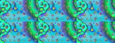 Dekorasyon ve tasarım için güzel bir desen. Çiçeğin suluboya çizimlerinin mükemmel deseni. Moda baskısı. Ton halinde. Suluboya desenli çiçek deseni.