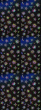 Kartlar, davetiyeler, tarih kartları ve daha fazlası için kullanılabilir. Büyük bir çiçek boyası seti. Raster şirin suluboya çiçek deseni çizimi.