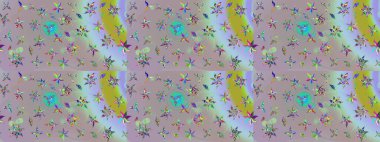 Tarafsız ve gri renklerde çiçekler. Doodle tarzı. Tekstil ve kapak tasarımı için mükemmel. Renkli nötr ve gri çizim kalıbı. Elle çizilmiş sonbahar çiçeği deseni..