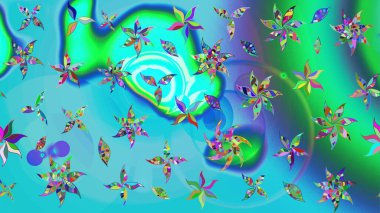 Suluboya çizim kalıbı. Eski model. Raster illüstrasyonu. Moda baskısı. Çiçeğin suluboya çizimlerinin mükemmel deseni. Dekorasyon ve tasarım için güzel desen.