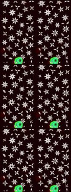 Çizim kalıbı. Ultraviyole kumaş deseni. Organik motif arka planı. Raster illüstrasyonu.