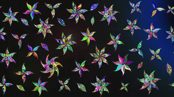 Raster illüstrasyonu. Ultraviyole kumaş deseni. Organik motif arka planı. Çizim deseni.