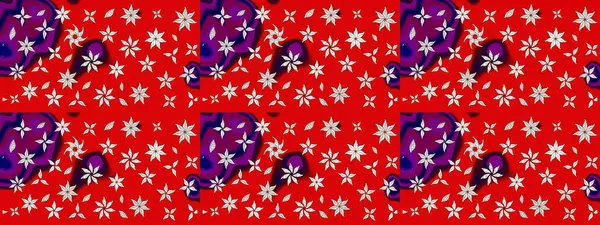 Düz Çiçek Elementleri Tasarımı. Raster. Renkli Bahar Teması çizim şablonu.