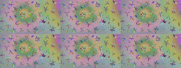 Tarafsız ve yeşil renklerde çiçekler. Çiçekli eskiz çizimi. Düz Çiçek Elementleri Tasarımı. Renkli Yaz Teması çizim şablonu.