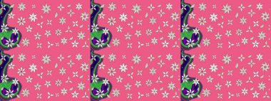 Taşralı şıklığı. Küçük yabani çiçeklerdeki halk modelini çiz. Özgürlük stili Millefleur 'lar. Tekstil, duvar kağıdı, kapaklar, yüzey, baskı, hediye paketi, hatıra defteri, dekupaj için çiçek çayırı arka planı.