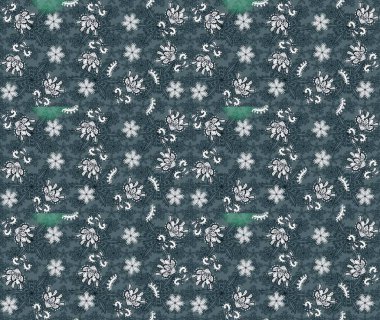 Güzel kumaş deseni. Düz Çiçek Elementleri Tasarımı. Renkli Bahar Teması eskiz kalıbı. Raster illüstrasyonunda çiçek deseni çizimi.