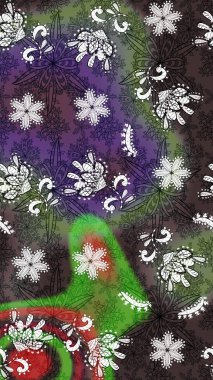 Üzerinde gri ve kahverengi renkler olan çiçek desenleri çiz. Suluboya tarzında gri ve kahverengi renkte çiçekler.