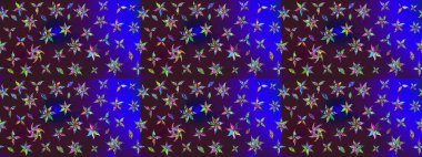 Raster deseni. Çiçekli çiçek deseni, suluboya. Küçük çiçekte güzel bir çiçek deseni..