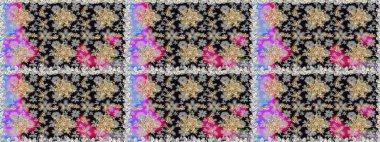 Klasik klasik klasik arka plan. Geleneksel oryantasyon süsü. Kusursuz klasik raster grisi ve altın desen.