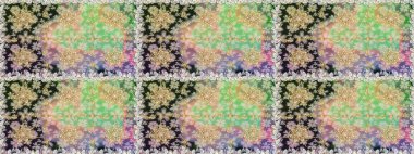 Kusursuz soyut bir arkaplan. Raster illüstrasyonu. Oriental raster klasik nötr ve altın desenli.