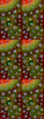 Çiçek arkaplan. Çizim raster deseni. Güzel kumaş deseni.