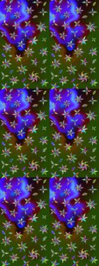 Şekil verilmiş çiçeklerle eskiz deseni. Süslü zentangle çizim dokusu, soyut çiçeklerle süslenmiş. Çiçek deseni duvar kağıdı, şablon dolguları ve web sayfası arkaplanı için kullanılabilir.