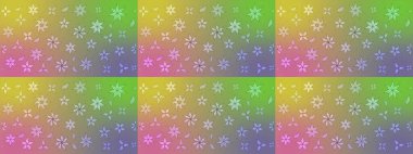 Raster illüstrasyonu. Güzel kumaş deseni. El çizimi. Çiçekler, dallar, otlar ve çiçekler.