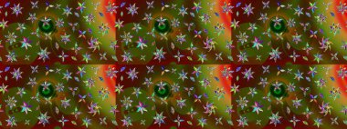 Çiçek kompozisyonu, el boyası, hassas şablon. Kahverengi ve yeşil renklerde manzaralı çiçek deseni. Sevgililer günü ve tebrik kartı konsepti için şık bir davetiye. Üst görünüm, yumuşak biçim.