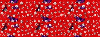 Güzel kumaş deseni. Düz Çiçek Elementleri Tasarımı. Karalama çiçeği. Zentangle soyut çiçekleri. Renkli Bahar Teması eskiz kalıbı. Raster illüstrasyonu.