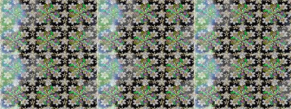 Klasik klasik klasik arka plan. Gri renklerde, altın elementlerle kusursuz desen. Kusursuz klasik raster altın desenli. Geleneksel oryantasyon süsü. Raster illüstrasyonu.