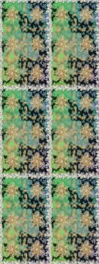 Gri renklerde, altın elementlerle kusursuz desen. Klasik klasik klasik arka plan. Geleneksel oryantasyon süsü. Klasik raster altın pürüzsüz desen.