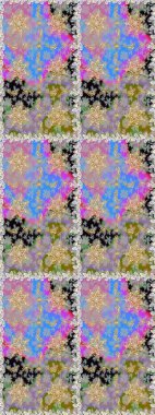 Kusursuz raster arka plan. Tarafsız renklerde altın elementler. Şık bir grafik desen. Duvar kâğıdı barok, İspanyol kumaşı. Çiçek deseni.