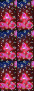 Güzel suluboya çiçekler, parlak resimler ilham verici ve kırmızı çiçek desenli eskiz arka planı. Raster..