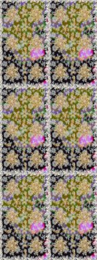 Gri renklerde, altın elementlerle kusursuz desen. Klasik klasik klasik arka plan. Klasik raster sarısı, kusursuz desen. Geleneksel oryantasyon süsü.