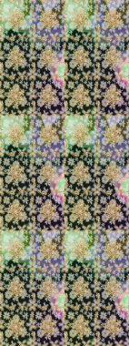 Altın elementli gri renkler. Kusursuz altın desen. Raster altın çiçek süsü brokar kumaş ve cam desenli. Çiçek desenli altın metal..