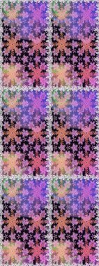 Kusursuz raster arka plan. Tarafsız renklerde grafiksel modern kusursuz desen. Duvar kâğıdı barok, İspanyol kumaşı. Kusursuz çiçek deseni.