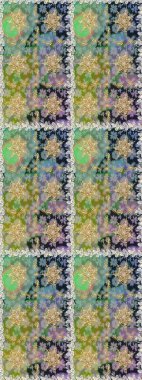 Raster illüstrasyonu. Damask altın soyut çiçek gri renklerde pürüzsüz desen. Süsleme.