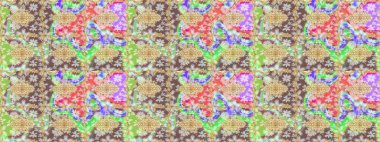 Altın elementlerle nötr renklerde altın desen. Klasik altın desenli çizim. Raster geleneksel oryantasyon süsü.