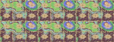 Raster geometrik arka plan. Kahverengi renklerde altın çiçekli eskiz deseni. Altın renkli çizim çizimi. Senin tasarımın için, duvar kağıdı..