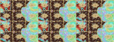 Kahverengi renklerde altın elementlerle Raster eskiz deseni. Tasarım için Damask çizim deseni.