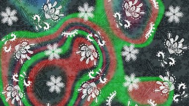 Güzel kumaş deseni. Çizim raster deseni. Çiçek arka planı.